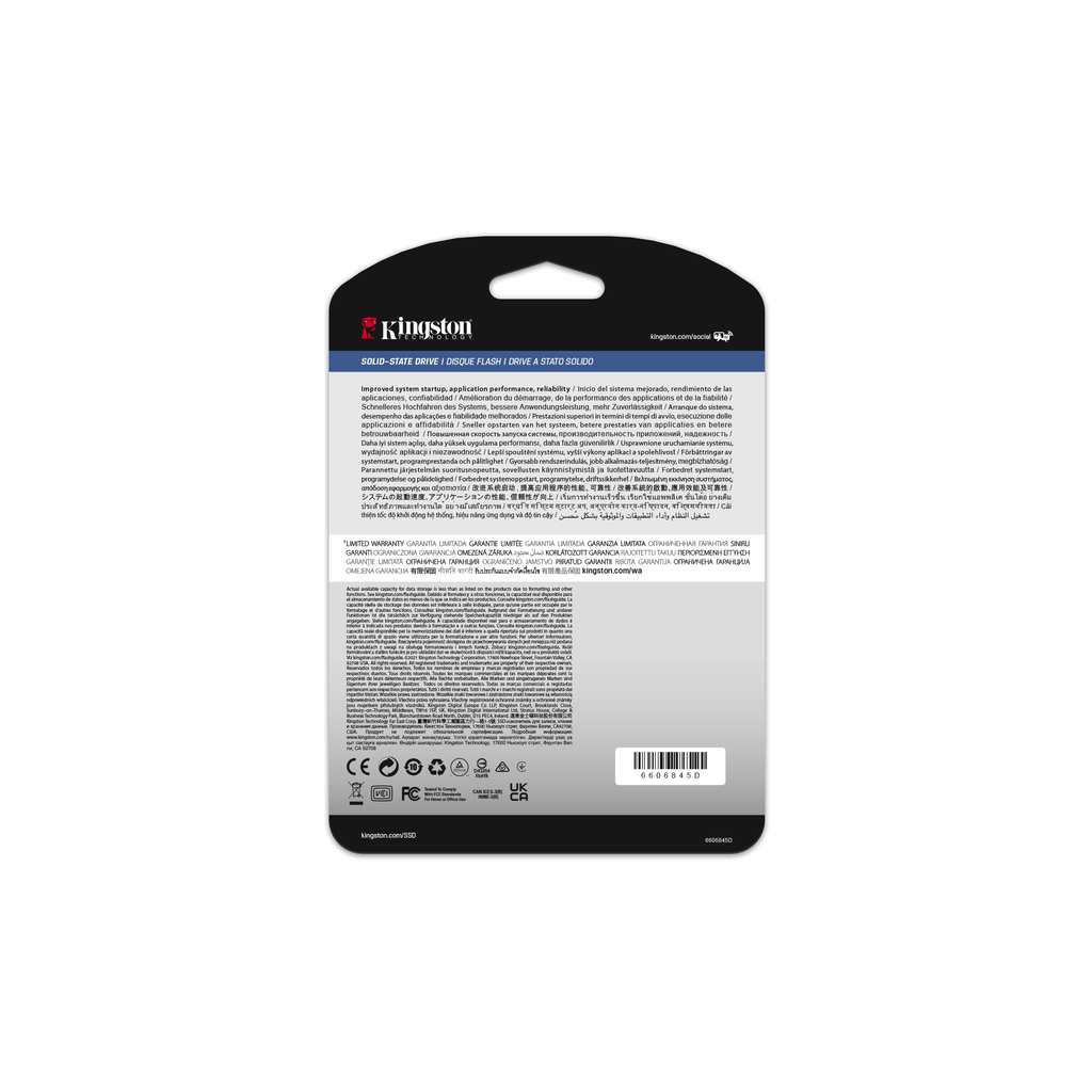 Kingston Technology 7680G DC600M (Mixed-Use) 2.5” Enterprise SATA SSD - Image 4