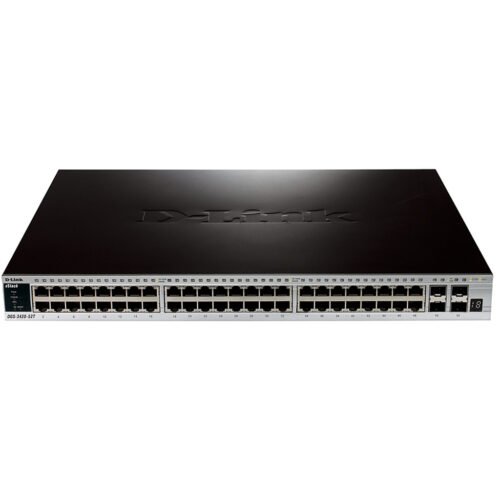 D-Link DGS-3420-52T network switch Managed L2 Black