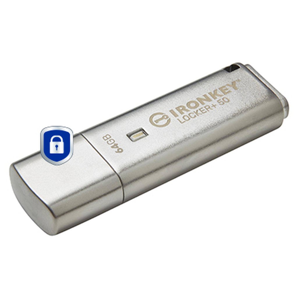 Kingston Technology IronKey 64GB IKLP50 AES USB, w/256bit Encryption - Image 2