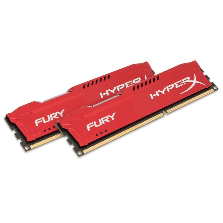 HyperX FURY Red 8GB 1866MHz DDR3 memory module 2 x 4 GB
