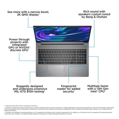 HP ZBook Power 15.6 G10 Intel® Core™ i7 i7-13700H Mobile workstation 39.6 cm (15.6") Full HD 16 GB DDR5-SDRAM 512 GB - Image 10