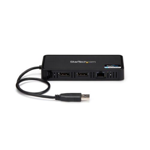 StarTech.com USB 3.0 Mini Dock - Dual Monitor USB-A Docking Station with DisplayPort 4K 60Hz Video & Gigabit Ethernet - 1ft (30 - Image 9