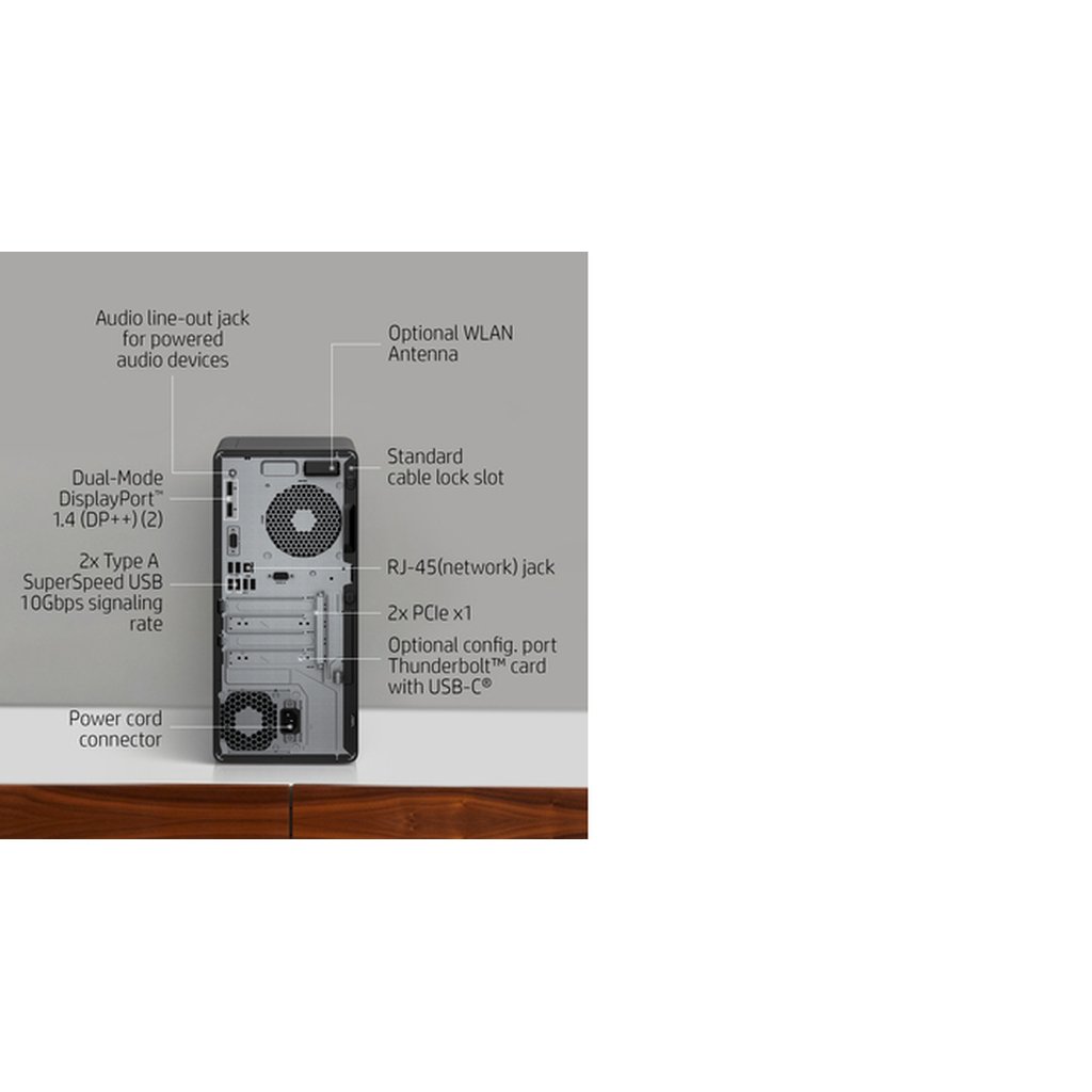 HP EliteDesk 800 G6 Intel® Core™ i5 i5-10500 8 GB DDR4-SDRAM 256 GB SSD Windows 10 Pro Tower PC Black - Image 19