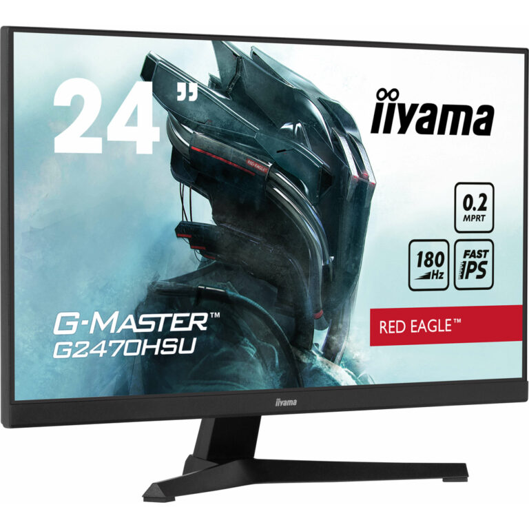 iiyama G-MASTER G2470HSU-B6 computer monitor 60.5 cm (23.8") 1920 x 1080 pixels Full HD LCD Black