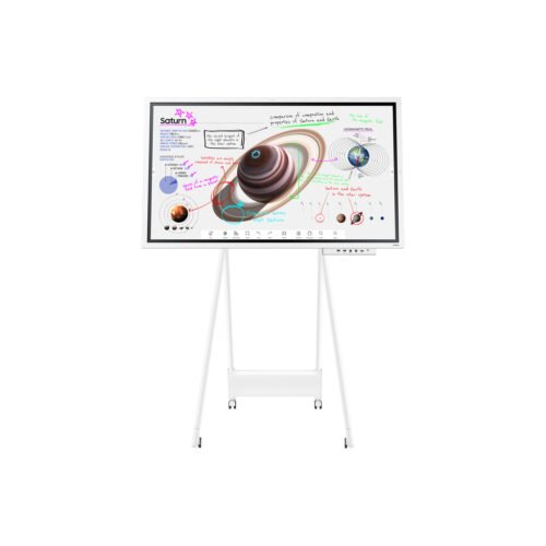 Samsung WM65B interactive whiteboard 165.1 cm (65") 3840 x 2160 pixels Touchscreen Grey, White - Image 5