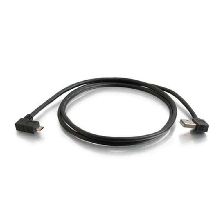 C2G USB 2.0, 1m USB cable USB A Micro-USB B Black