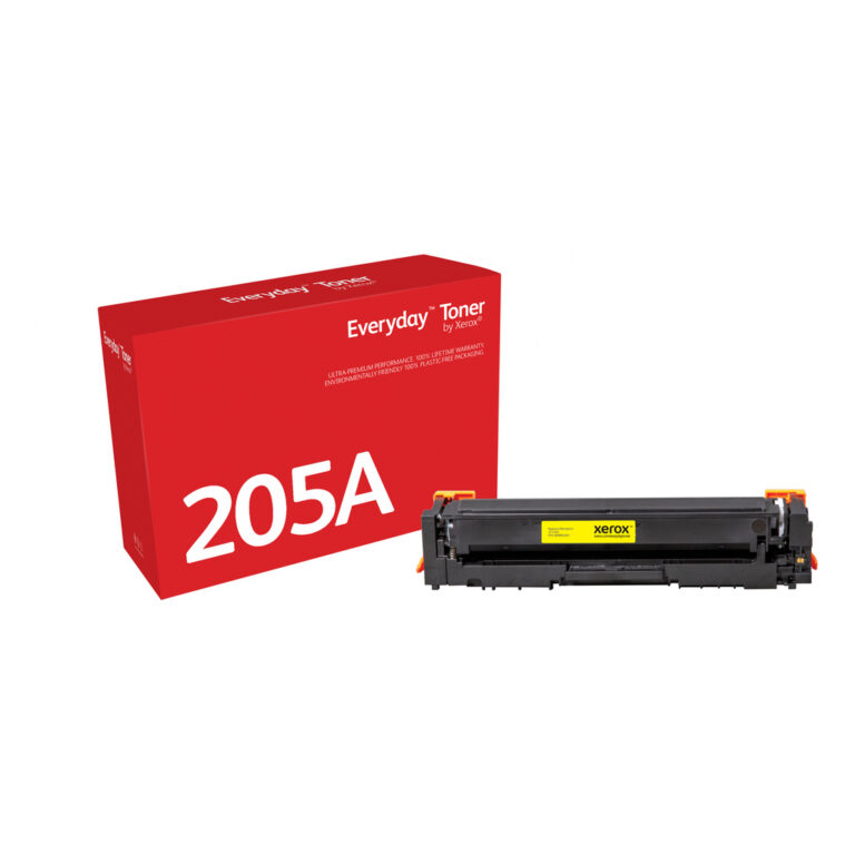 Everyday™ Yellow Toner by Xerox compatible with HP 205A (CF532A), Standard capacity