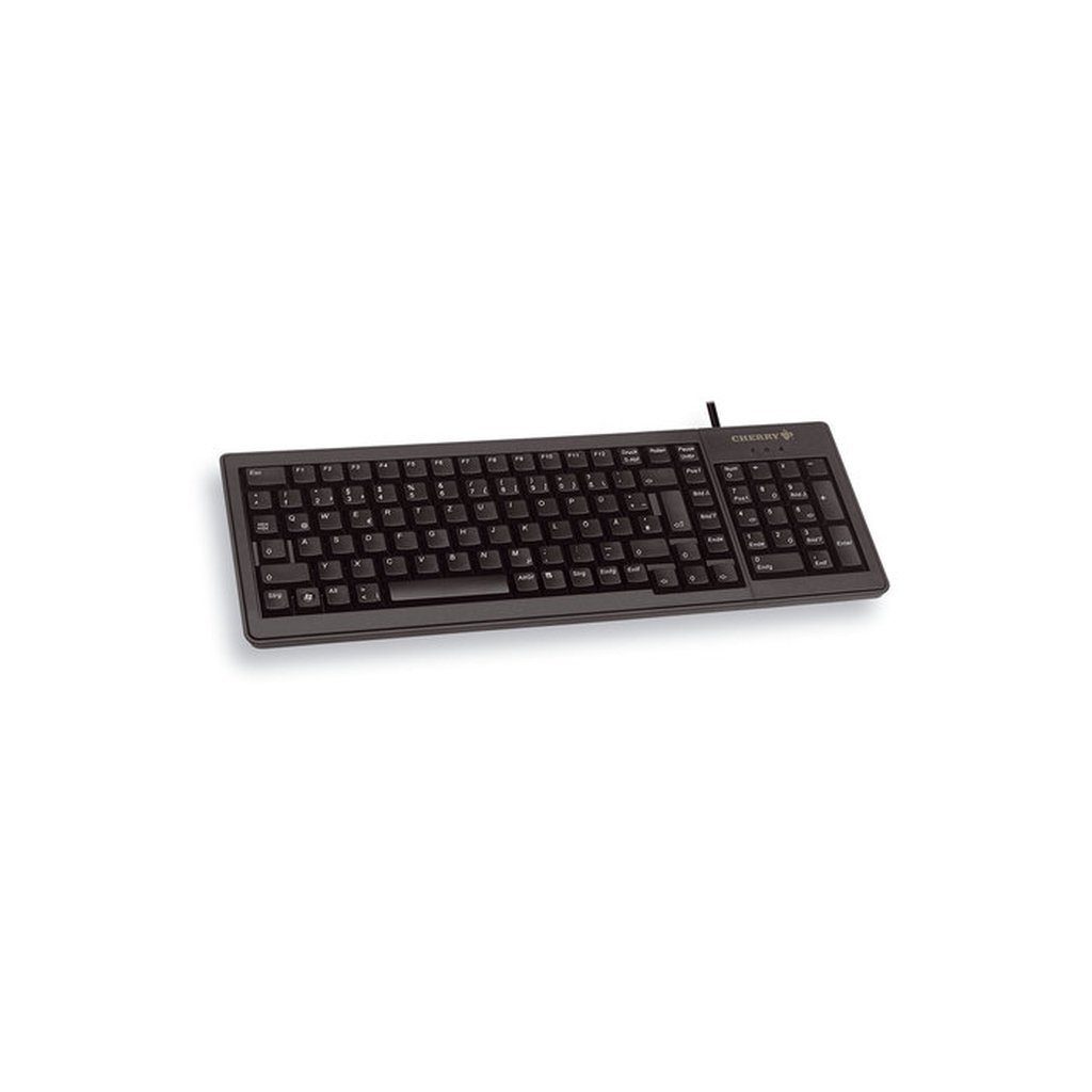 CHERRY XS G84-5200 COMPACT KEYBOARD, Corded, USB/PS2, Black, (QWERTY - UK) - Image 4