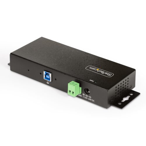 StarTech.com 5G7AINDRM-USB-A-HUB interface hub USB 3.2 Gen 1 (3.1 Gen 1) Type-B 5000 Mbit/s Black - Image 10