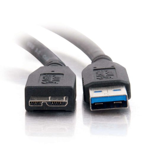 C2G 1m USB 3.0 A Male to Micro B Male Cable - Image 3