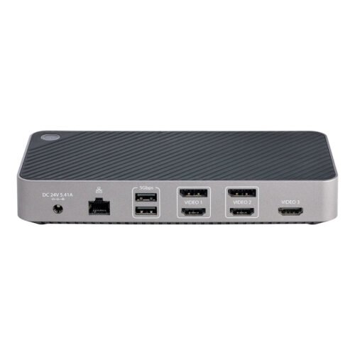 StarTech.com USB-C Triple Monitor Docking Station - HDMI/DP Triple 4k USB-C Dock - 5x USB Hub - GbE - 100W PD - Universal Multi - Image 6