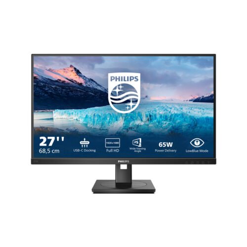Philips S Line 273S1/00 computer monitor 68.6 cm (27") 1920 x 1080 pixels Full HD LCD Black - Image 2