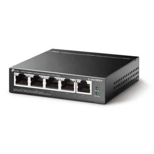 TP-Link TL-SG1005LP network switch Unmanaged Gigabit Ethernet (10/100/1000) Power over Ethernet (PoE) Black - Image 2