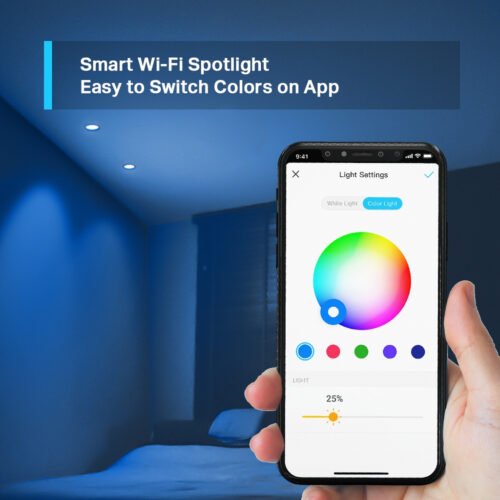 TP-Link Tapo Smart Wi-Fi Spotlight, Multicolor - Image 3