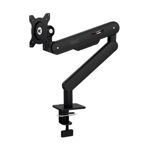 AOC AM400B monitor mount / stand 86.4 cm (34") Desk Black - Image 8