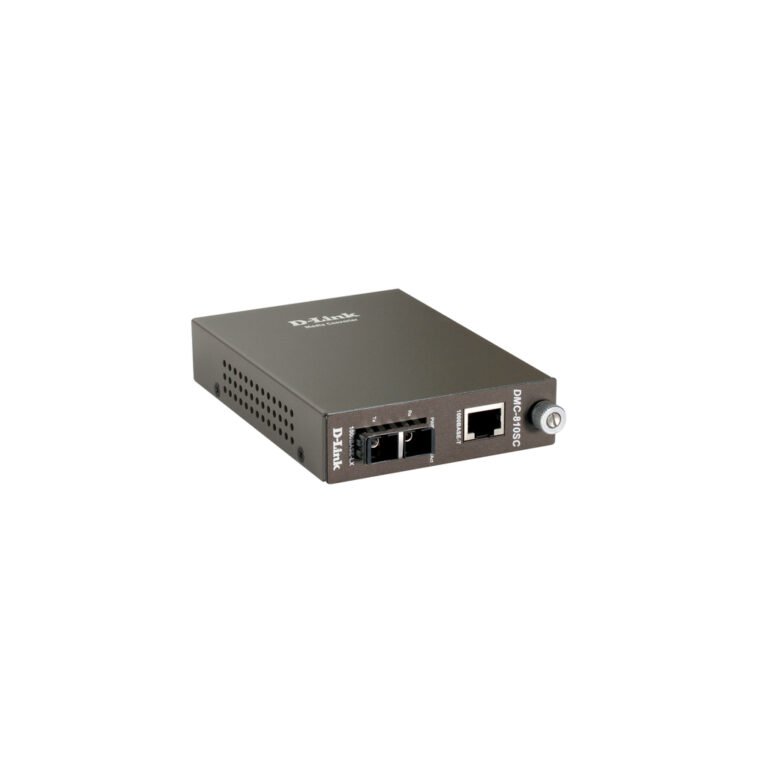 D-Link DMC-810SC network media converter 2000 Mbit/s 1310 nm Black