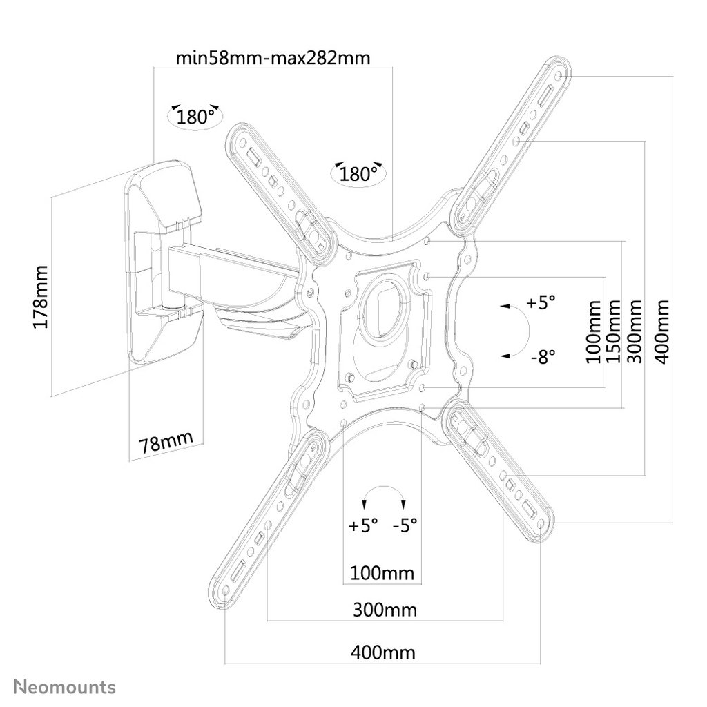 Neomounts tv wall mount - Image 3