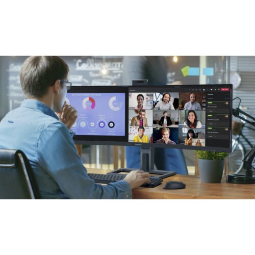 Philips 6000 series 45B1U6900CH/00 LED display 113 cm (44.5") 5120 x 1440 pixels UltraWide Dual Quad HD Black - Image 3