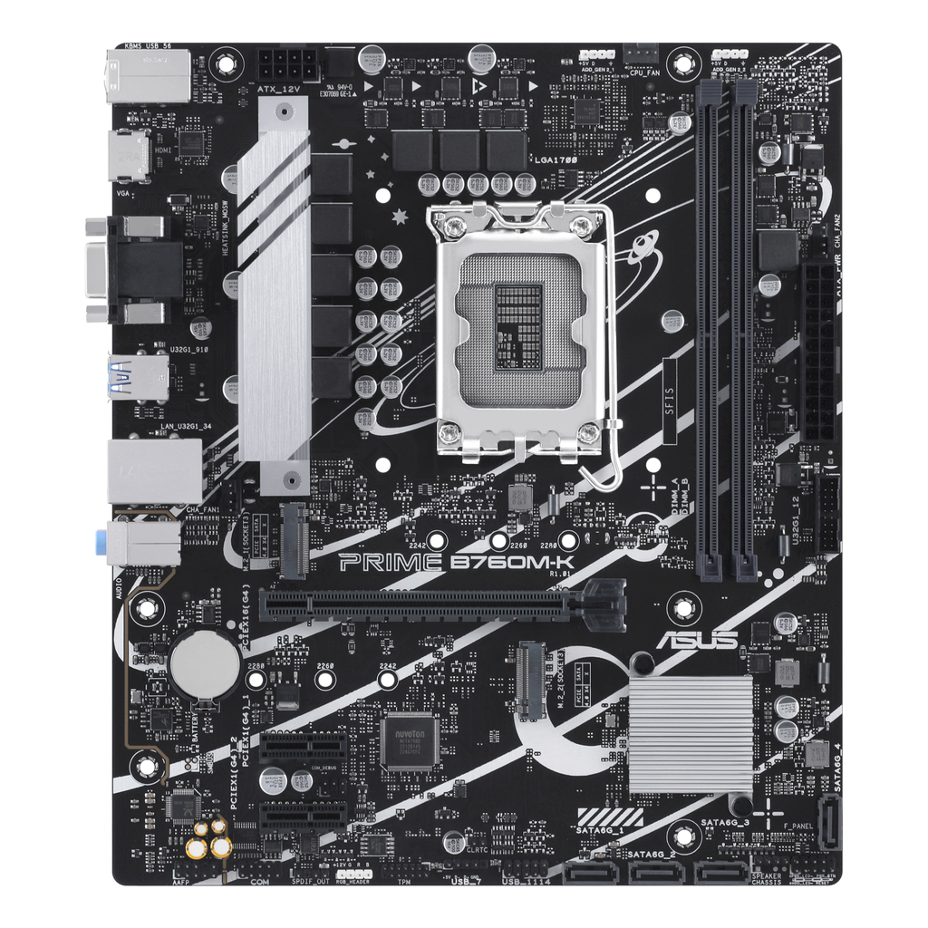 ASUS PRIME B760M-K Intel B760 LGA 1700 micro ATX - Image 2