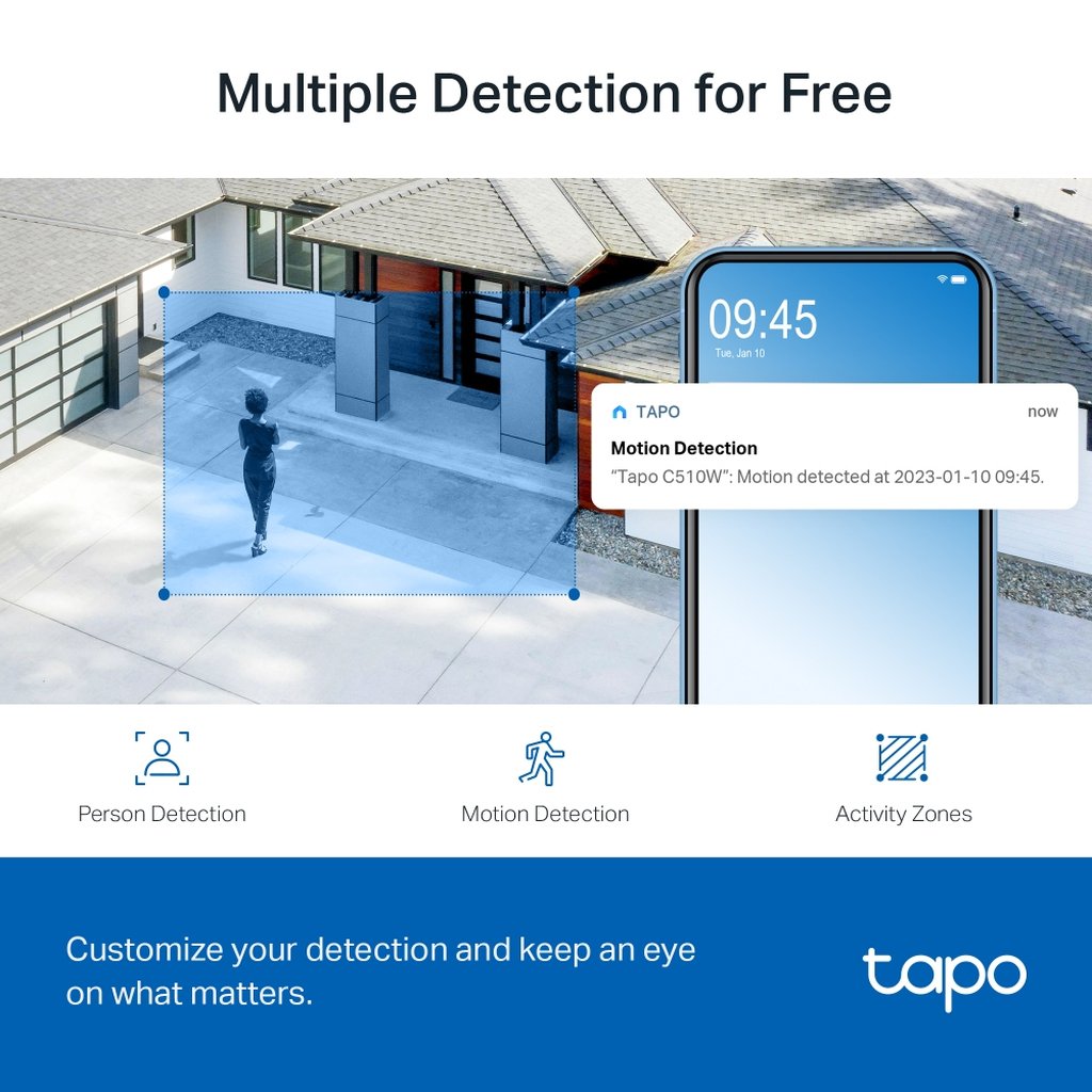 TP-Link Tapo Outdoor Pan/Tilt Security WiFi Camera - Image 4