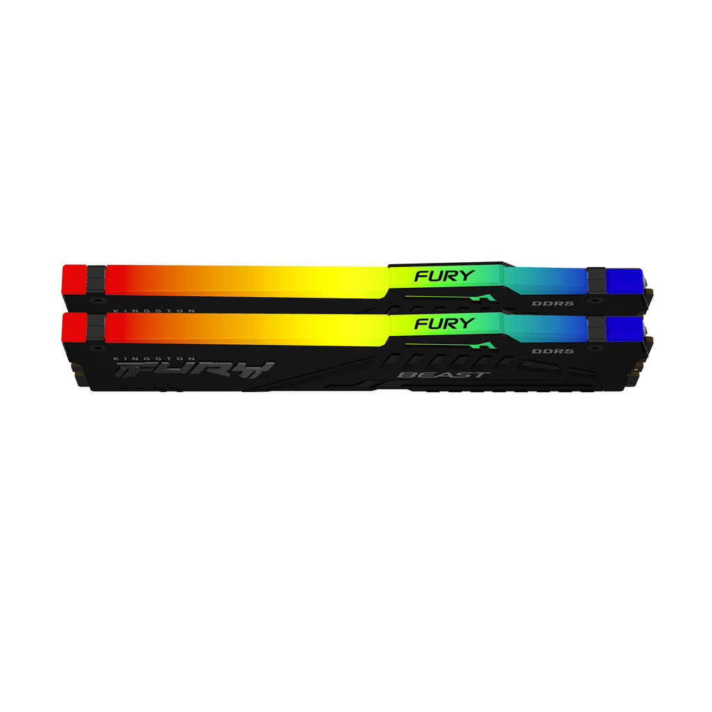 Kingston Technology FURY Beast 64GB 6400MT/s DDR5 CL32 DIMM (Kit of 2) RGB XMP - Image 2
