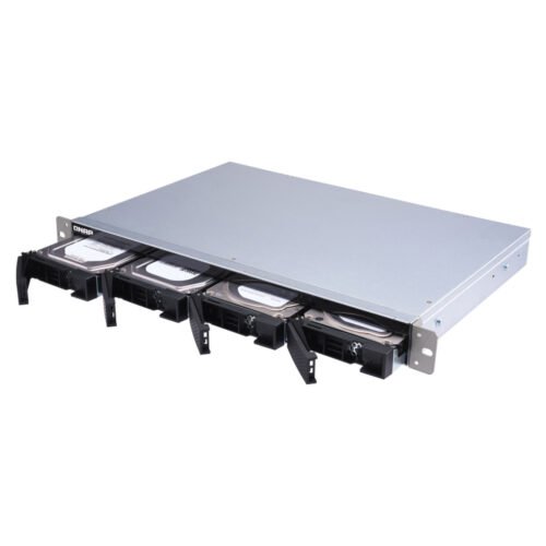 QNAP TL-R400S storage drive enclosure HDD/SSD enclosure Black, Grey 2.5/3.5" - Image 5