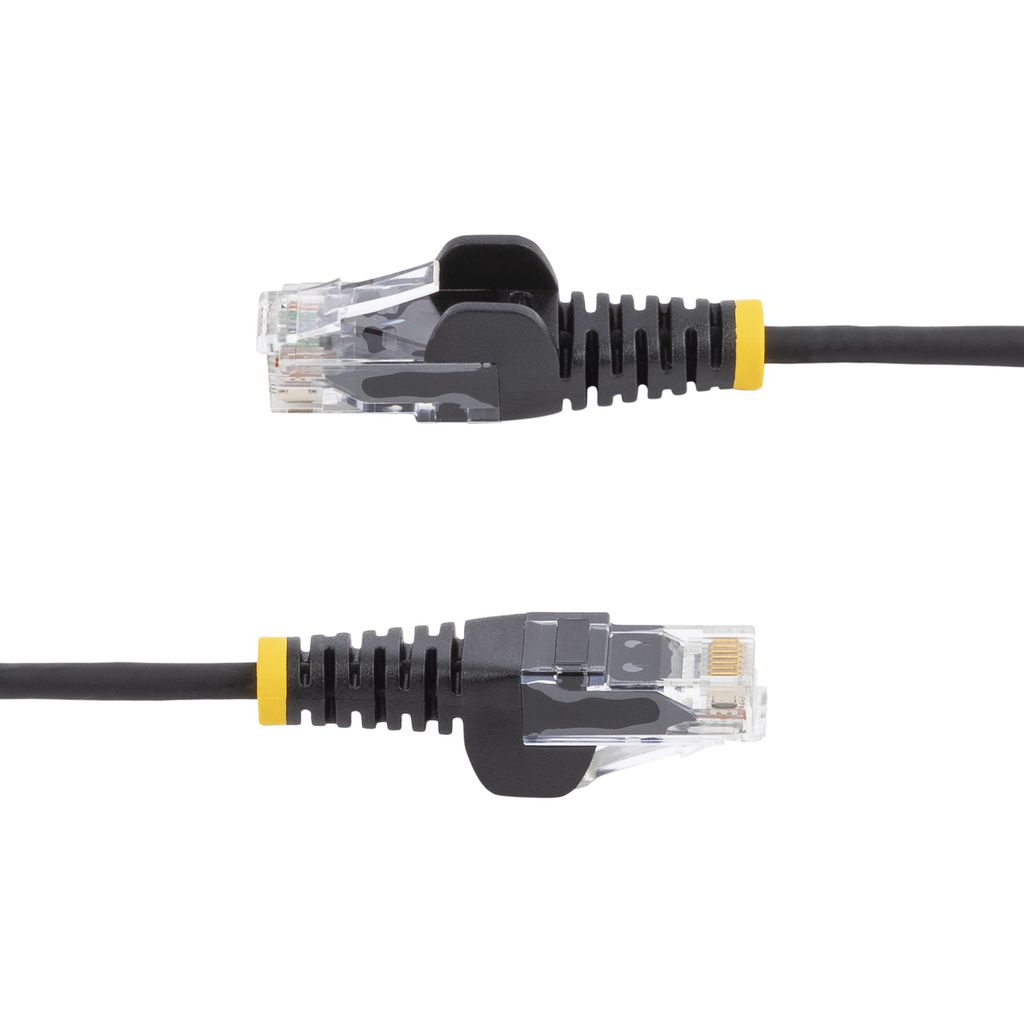 StarTech.com 0.5 m CAT6 Cable - Slim - Snagless RJ45 Connectors - Black - Image 3