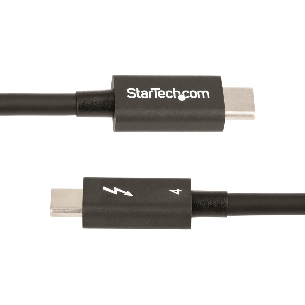 StarTech.com 3ft (1m) Thunderbolt 4 Cable - 40Gbps - 100W PD - 4K/8K Video - Intel-Certified Thunderbolt Cable - Compatible w/ - Image 6
