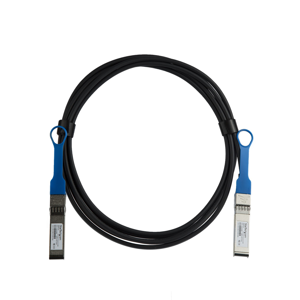 StarTech.com HPE JD097C Compatible 3m 10G SFP+ to SFP+ Direct Attach Cable Twinax - 10GbE SFP+ Copper DAC 10 Gbps Low Power Pas - Image 2
