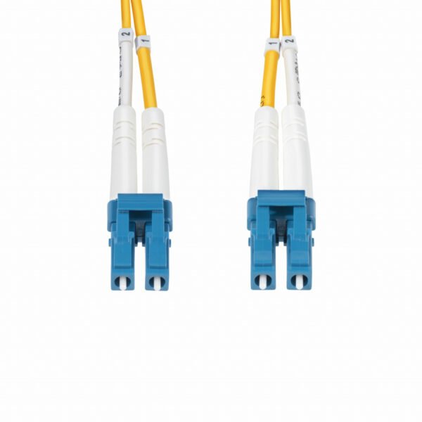 StarTech.com 25m (82ft) LC to LC (UPC) OS2 Single Mode Duplex Fiber Optic Cable, 9/125µm, 100G, Bend Insensitive, Low Insertio - Image 3