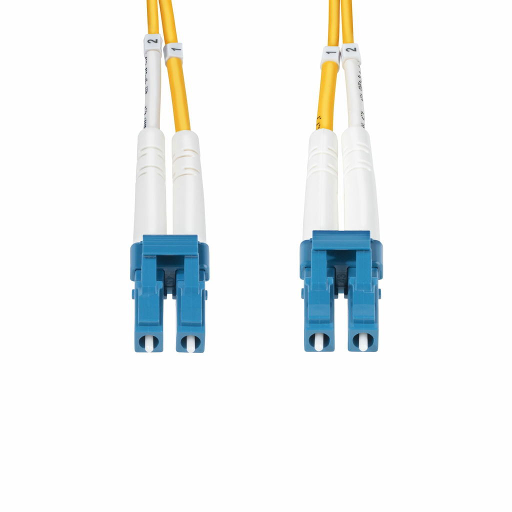 StarTech.com 20m (65.6ft) LC to LC (UPC) OS2 Single Mode Duplex Fiber Optic Cable, 9/125µm, 100G, Bend Insensitive, Low Insert - Image 4