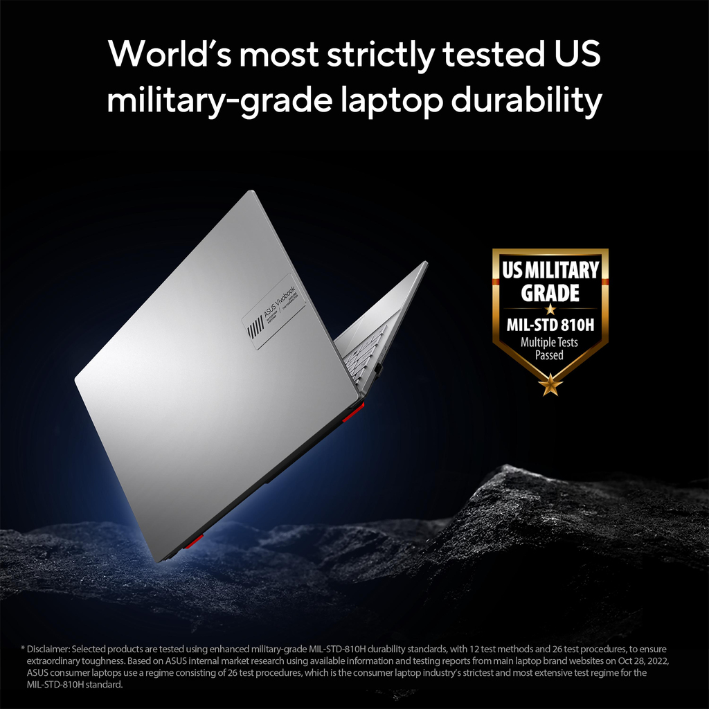 ASUS Vivobook Go 15 E1504FA-NJ158W AMD Ryzen™ 5 7520U Laptop 39.6 cm (15.6") Full HD 8 GB LPDDR5-SDRAM 512 GB SSD Wi-Fi 6 - Image 13