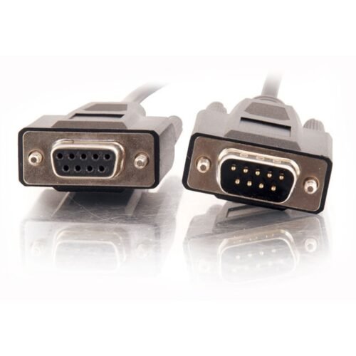 C2G 3m DB9 M/F Cable serial cable Black - Image 2