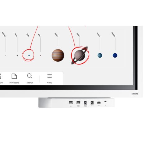 Samsung WM65B interactive whiteboard 165.1 cm (65") 3840 x 2160 pixels Touchscreen Grey, White - Image 36