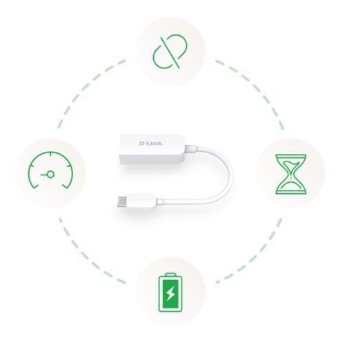 D-Link USB-C to 2.5G Ethernet Adapter - Image 5