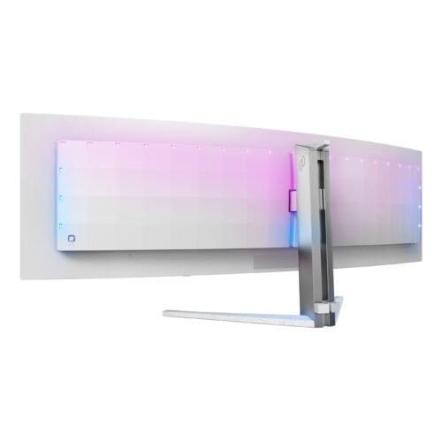 Philips Evnia 8000 49M2C8900L/00 computer monitor 124.2 cm (48.9") 5120 x 1440 pixels Dual QHD QD-OLED White - Image 6