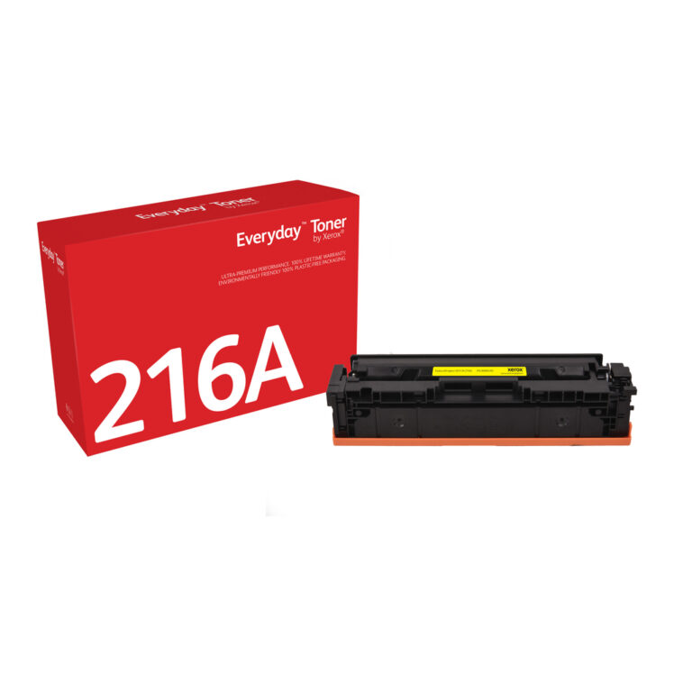 Everyday™ Yellow Toner by Xerox compatible with HP 216A (W2412A), Standard capacity