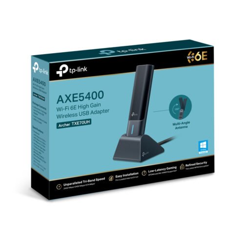 TP-Link Archer AXE5400 Wi-Fi 6E High Gain Wireless USB Adapter - Image 9