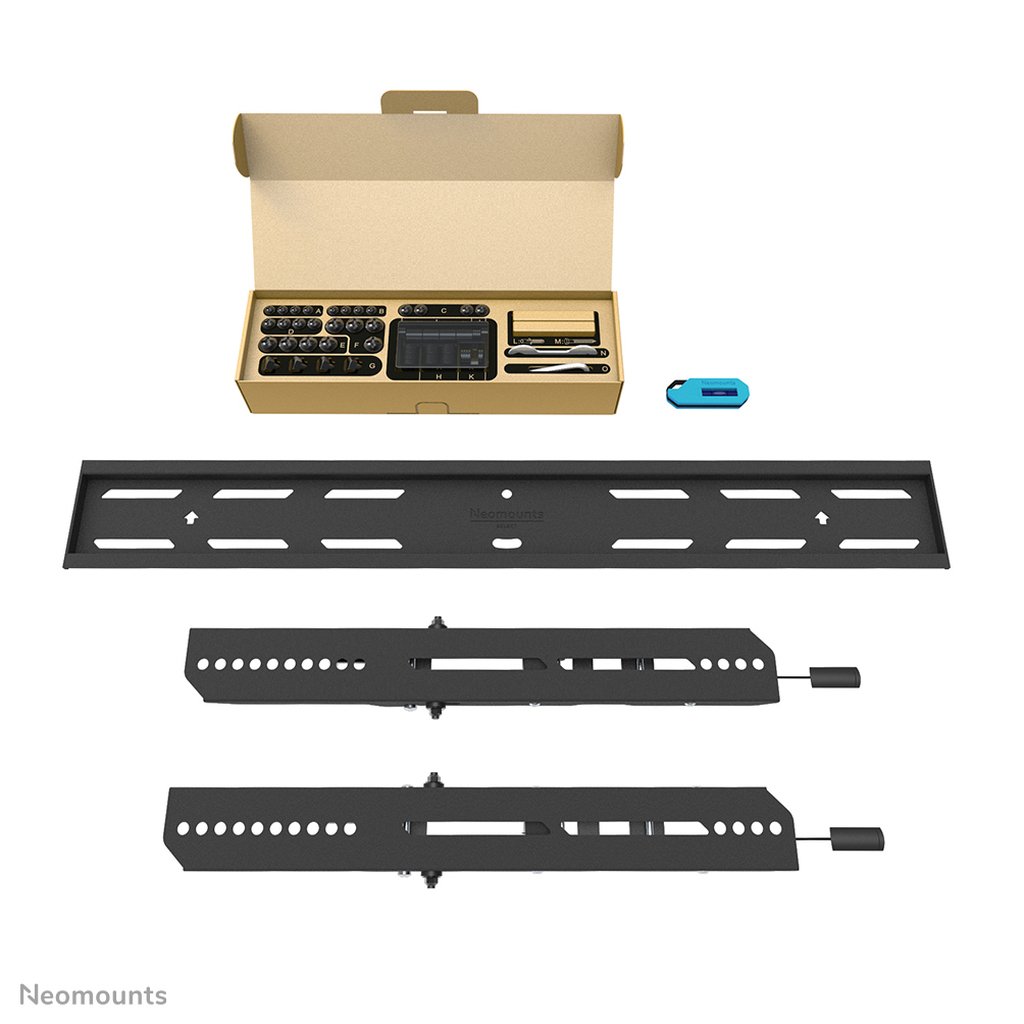 Neomounts WL30S-850BL16 TV mount wall 42-86" - fixed - lockable - fast installation - Image 12