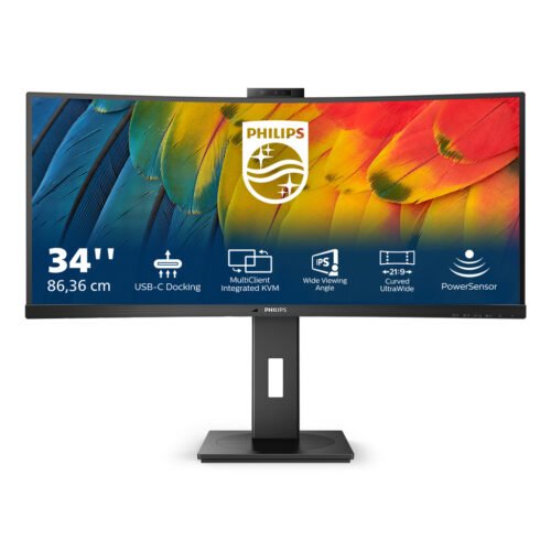 Philips 5000 series 34B1U5600CH/00 LED display 86.4 cm (34") 3440 x 1440 pixels Wide Quad HD LCD Black - Image 7