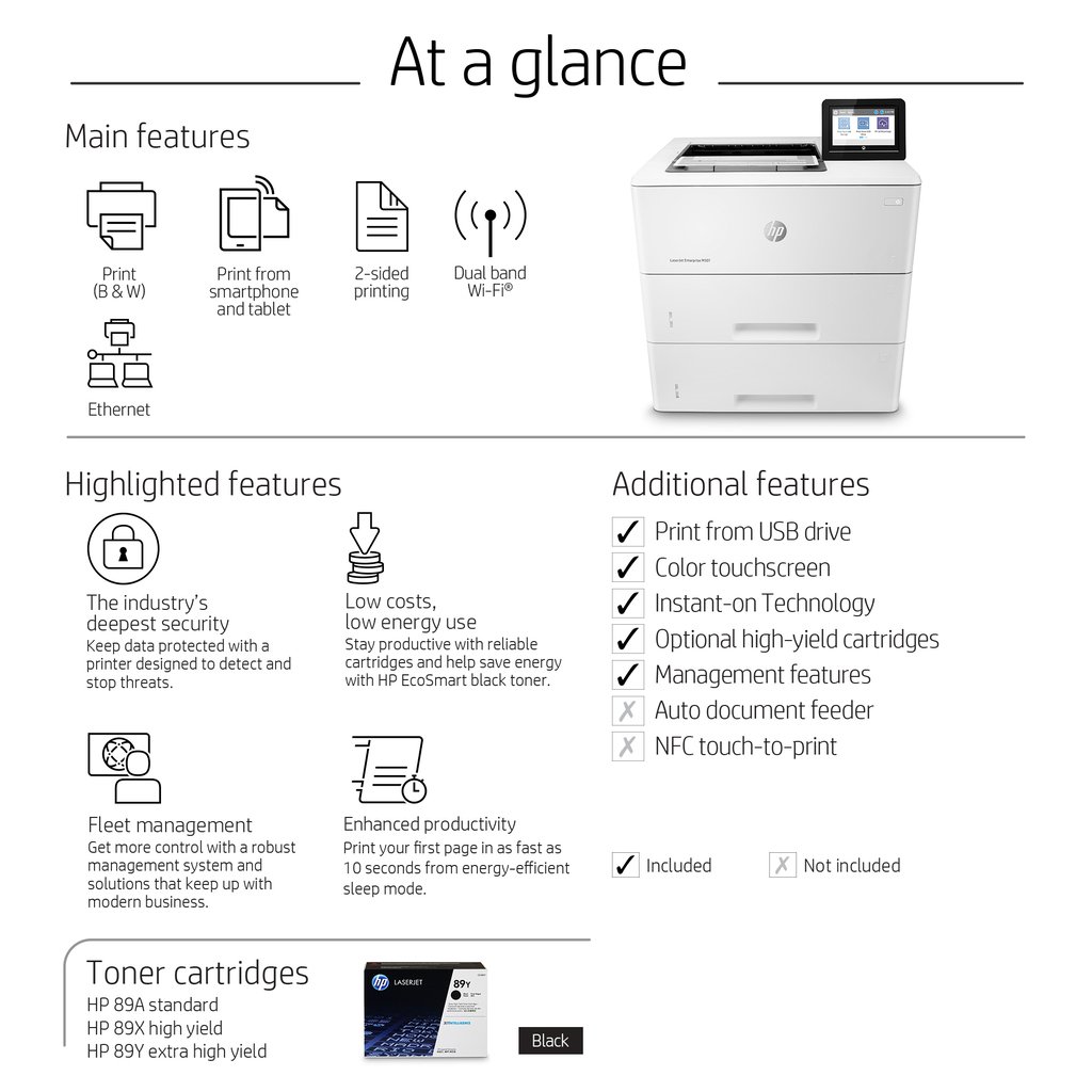HP LaserJet Enterprise M507x - Image 9