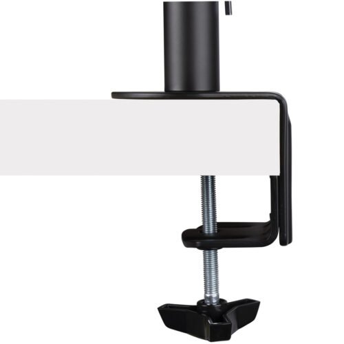 StarTech.com Monitor Arm with VESA Laptop Tray, For a Laptop (4.5kg/9.9lb) and a Single Display up to 32" (8kg/17.6lb), Black, - Image 21