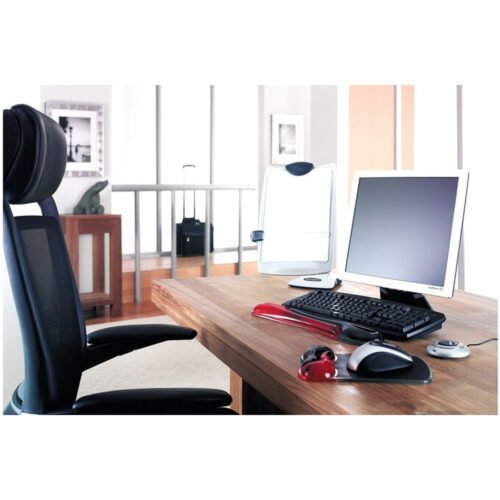 Kensington Duo Gel Mouse Pad with Integrated Wrist Support - Red/Black - Image 14