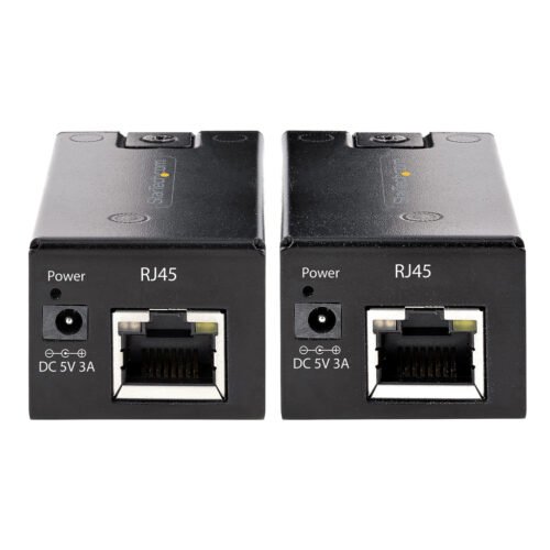 StarTech.com 150m (492ft) USB 2.0 Extender over Cat5e/Cat6 Ethernet Cable, Externally Powered USB Extender via RJ45/Network Cab - Image 3