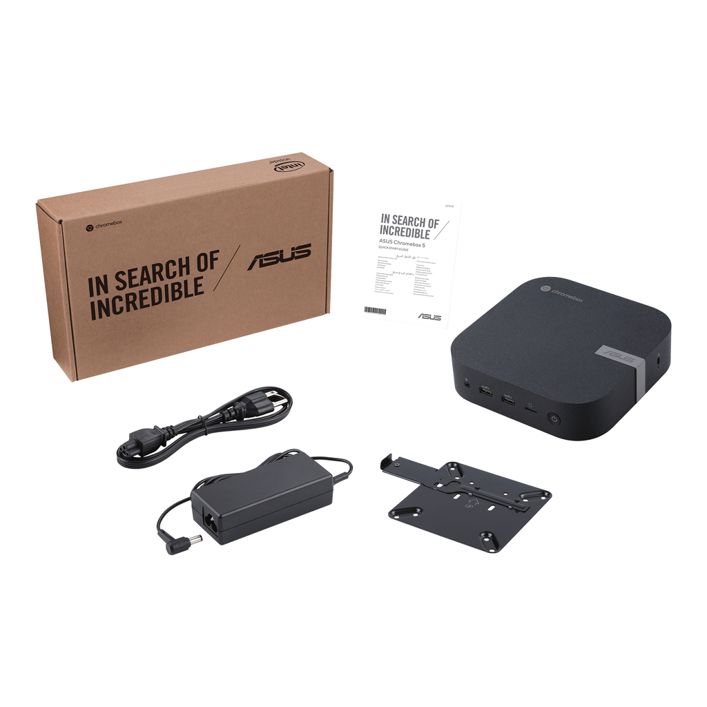 ASUS Chromebox CHROMEBOX5-GC029UN Intel® Celeron® 7305 4 GB DDR4-SDRAM 128 GB SSD ChromeOS Mini PC Black - Image 5
