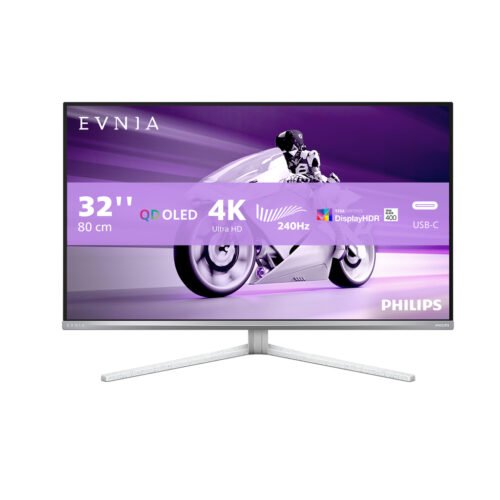Philips Evnia 8000 32M2N8900/00 computer monitor 80 cm (31.5") 3840 x 2160 pixels 4K Ultra HD QD-OLED White - Image 9