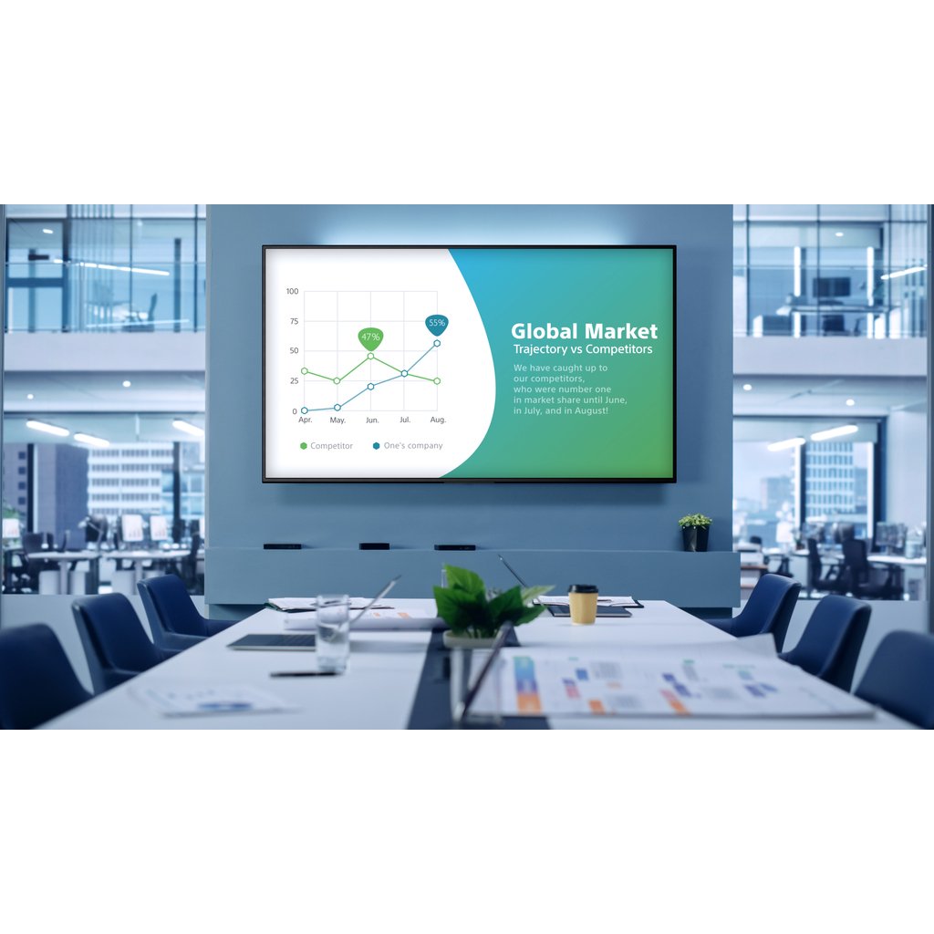 Sony FW-65EZ20L Signage Display Digital signage flat panel 165.1 cm (65") LCD Wi-Fi 350 cd/m² 4K Ultra HD Black Android 16/7 - Image 11