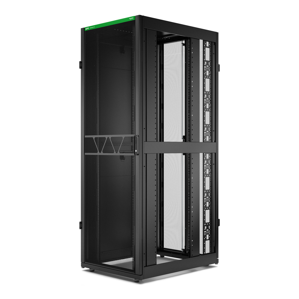 APC NetShelter SX Server Rack Gen 2, 48U, 2258H x 800W x 1070D mm,w/ Side,Black - Image 3
