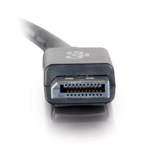 C2G 2m DisplayPort to Single Link DVI-D Adapter Cable M/M - DP to DVI - Black - Image 4