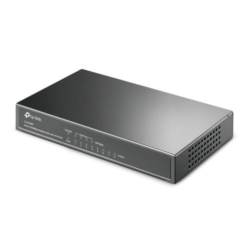TP-Link TL-SF1008P network switch Unmanaged Fast Ethernet (10/100) Power over Ethernet (PoE) Olive - Image 3